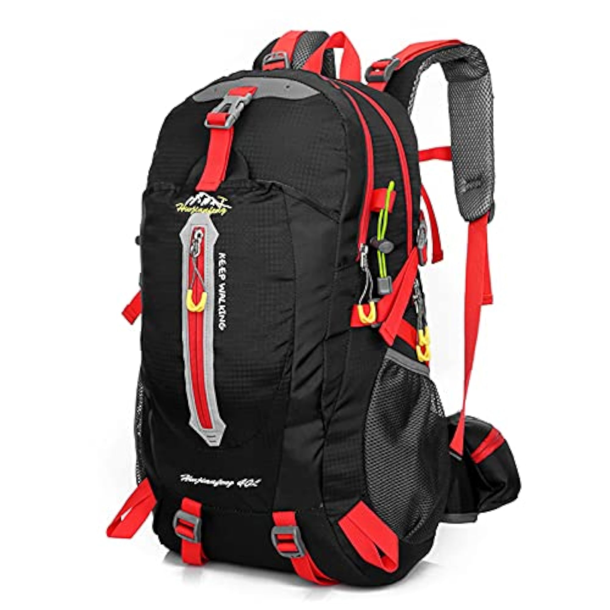 40L Water Resistant Travel Backpack for Hiking and Climbing